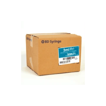 3ML SYRINGE WITH 25G 1 NEEDLE (50 BOX)