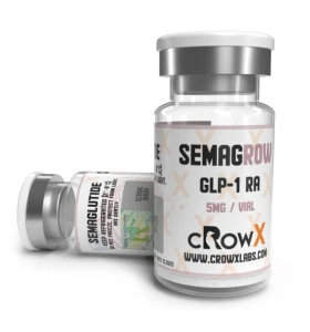 Semagrow GLP-1 RA 10 mg - Crowx Labs. USA Semagrow GLP-1 RA 10 mg - Crowx Labs. USA