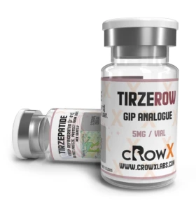 TirzeRow GIP Analogue 5 mg - Crowx Labs. USA TirzeRow GIP Analogue 5 mg - Crowx Labs. USA