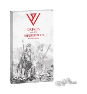 Superdrolyn 10 - Driada Medical EU packaging Superdrolyn 10 tablets by Driada Medical EU product packaging