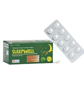 Sleepwell Melatonin 10 Evolve Biolabs INT Sleepwell Melatonin 10 Evolve Biolabs INT