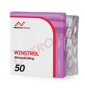 Winstrol 50mg 50 Tablets Nakon Medical USA Winstrol 50mg 50 tablets by Nakon Medical USA product packaging