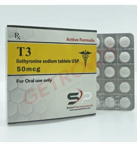T3 Cytomel 50 mcg 50 Tablets Saxon Pharma USA T3 Cytomel 50 mcg 50 Tablets Saxon Pharma USA