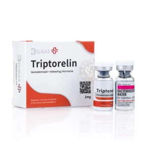 GnRH Triptorelin 2mg Beligas Pharma USA vial GnRH Triptorelin 2mg vial by Beligas Pharma USA product packaging