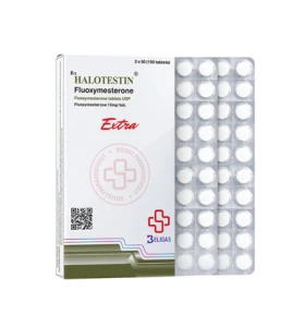 Halotestin 10mg 100 Tabs Beligas Pharma USA Halotestin 10mg 100 tablets by Beligas Pharma USA product packaging