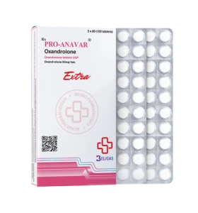 Pro Anavar 50mg 100 Tablets Beligas Pharma INT Pro Anavar 50mg 100 tablets by Beligas Pharma INT product packaging