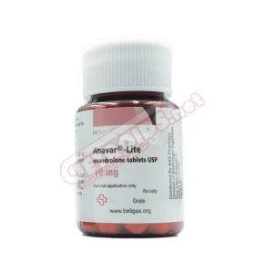 Anavar Lite 10 mg 50 Tablets Beligas Pharma USA Anavar Lite 10 mg 50 tablets by Beligas Pharma USA product packaging