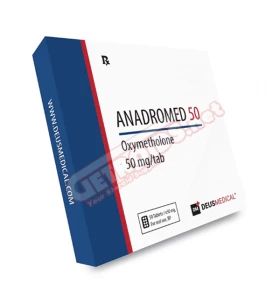ANADROMED 50 Oxymetholone Tablets by Deus Medical ANADROMED 50 Oxymetholone Tablets by Deus Medical