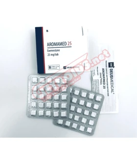 AROMAMED 25 Deus Medical Exemestane tablets AROMAMED 25 Deus Medical tablet box product image