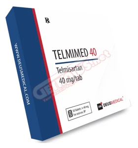 Telmimed 40 Deus Medical telmisartan tablets Telmimed 40 Deus Medical telmisartan tablets box product image