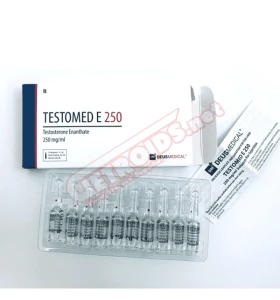 TESTOMED E 250 by Deus Medical TESTOMED E 250 Deus Medical box and ampoule presentation