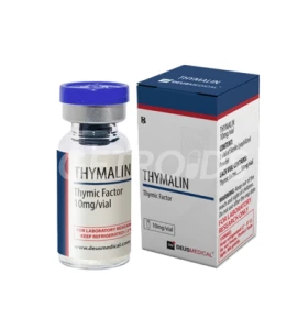 Thymalin 10 mg Deus Medical vial Thymalin 10 mg Deus Medical peptide vial product image