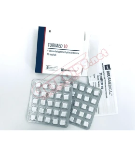 Turimed 10 Deus Medical oral tablets Turimed 10 by Deus Medical oral tablets box packaging
