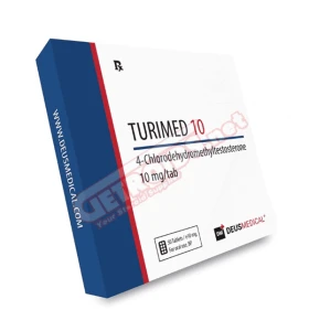 Turimed 10 Deus Medical oral tablets Turimed 10 by Deus Medical oral tablets box packaging