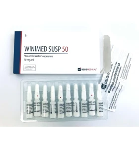 WINIMED SUSP 50 Deus Medical 50mg/ml ampoules WINIMED SUSP 50 Deus Medical box and ampoules