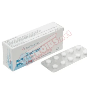 Zaditen (Ketotifen) 30 Tablets 1Mg Novartis Zaditen (Ketotifen) 30 Tablets 1Mg Novartis