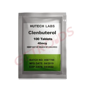 Clenbuterol 40 mcg 100 Tablets Hutech Labs USA Clenbuterol 40 mcg 100 Tablets Hutech Labs USA