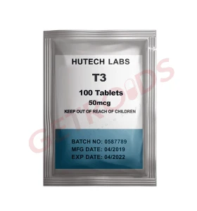 T3 Cytomel 50 mg 100 Tablets Hutech Labs USA T3 Cytomel 50 mg 100 Tablets Hutech Labs USA