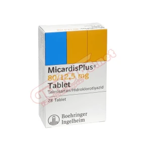 Micardis Plus 80/12,5 mg 28 Tablets Boehringer Ingelheim Micardis Plus 80/12,5 mg 28 Tablets Boehringer Ingelheim
