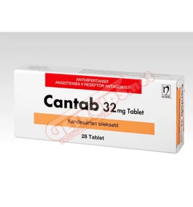 Cantab Plus 32/12.5 mg 28 Tablets Nobel Cantab Plus 32/12.5 mg 28 tablets by Nobel product packaging