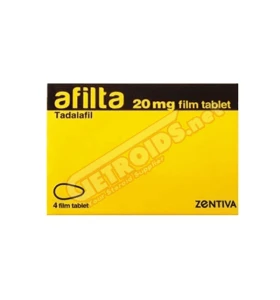Afilita 20 mg 4 Tablets Zentiva Afilita 20 mg 4 Tablets Zentiva