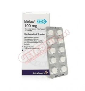 Beloc 100 mg 20 Tablets AstraZeneca Beloc 100 mg 20 Tablets AstraZeneca