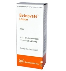 Betnovate Lotion 20 cc GlaxoSmithKline Betnovate Lotion 20 cc by GlaxoSmithKline product packaging
