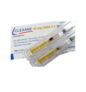 Clexane 0.4 40mg prefilled syringes Sanofi Aventis Clexane 0.4 40mg prefilled syringes by Sanofi Aventis product packaging