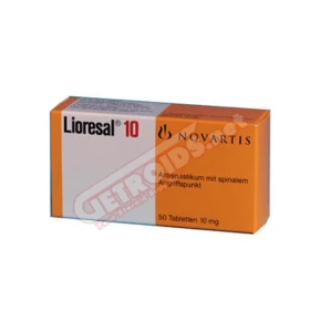 Lioresal 10 mg 50 Tablets Novartis Lioresal 10 mg 50 Tablets Novartis
