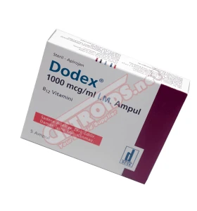 Dodex Vitamin B12 1000mcg/ml 5 Amp Deva Dodex Vitamin B12 1000mcg/ml 5 Amp Deva