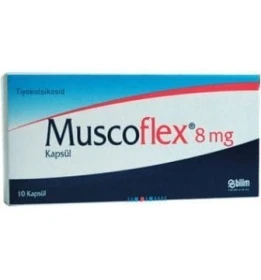 Muscoflex 8 mg 14 Capsules Bilim Muscoflex 8 mg 14 Capsules Bilim