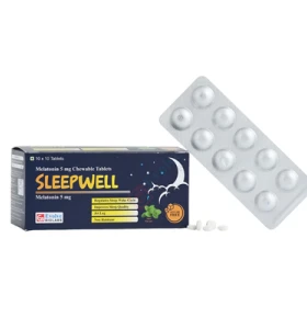 Sleepwell Melatonin 5 Evolve Biolabs INT Sleepwell Melatonin 5 Evolve Biolabs INT