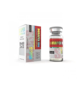 Durapex 100 mg 10 ml SixPex USA Durapex 100 mg 10 ml injectable by Sixpex USA product packaging