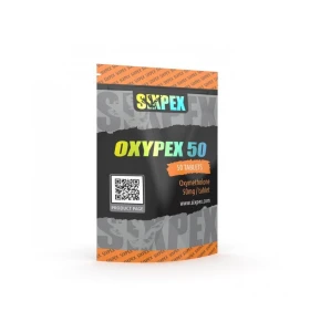 Oxypex 50 mg 50 Tablets Sixpex USA Oxypex 50 mg 50 tablets by Sixpex USA product packaging