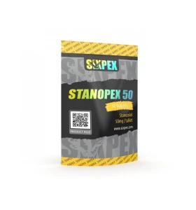 Stanopex 50 mg 50 Tablets - Sixpex USA Stanopex 50 mg 50 tablets by Sixpex USA product packaging