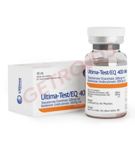 Ultima Test/EQ 400 Mix 10 ml Ultima Pharma USA Ultima Test/EQ 400 Mix 10 ml by Ultima Pharma USA product packaging