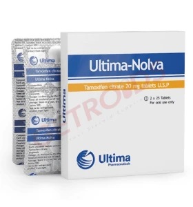 Ultima-Nolva 50 mg Tablets Ultima Pharma USA Ultima-Nolva 50 mg tablets packaging by Ultima Pharma USA