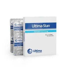 Ultima-Stan 10 mg 50 Tablets Ultima Pharma USA Ultima-Stan 10 mg 50 tablets by Ultima Pharma USA product pack