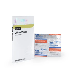 Ultima Viagra 100 mg 50 Tablets - Ultima Pharma INT Ultima Viagra 100 mg 50 tablets by Ultima Pharma INT product pack