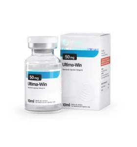 Ultima-Win 50 mg/ml 10 ml vial - Ultima Pharma INT Ultima-Win 50 mg per ml 10 ml vial by Ultima Pharma INT product packaging