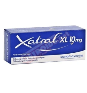 Xatral XL 10 mg 30 Tablets Aventis Xatral XL 10 mg 30 Tablets Aventis