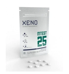 MTEST 25 mg 60 Tablets - Xeno Labs US MTEST 25 mg 60 tablets by Xeno Labs US product packaging