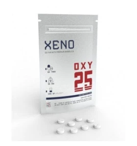 Oxy 25 mg 60 Tablets - Xeno Labs US Oxy 25 mg 60 Tablets by Xeno Labs US product pack