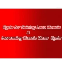 Cycle for Gaining Lean Muscle & Increasing Muscle Mass Cycle for Gaining Lean Muscle & Increasing Muscle Mass