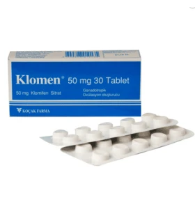 Klomen 50 mg 10 Tablets Kocak Farma Klomen 50 mg 10 Tablets Kocak Farma