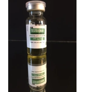 Testosterone Enanthate 250 mg/ml 10 ml vial Atlas Labs Testosterone Enanthate 250 mg per ml 10 ml vial by Atlas Labs product image