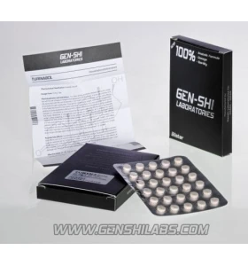 Turinabol 10 mg 30 Tabs Gen-Shi Labs Turinabol 10 mg 30 tablets by Gen-Shi Labs product packaging